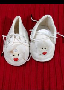 Infant White Booties