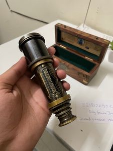 Antique Full Brass Made Telescope