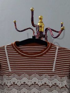 Striped Long Sleeve Dress