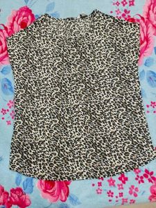 Animal Print Top