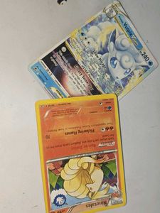 Ninetales And Vulpix Pokemon Cards