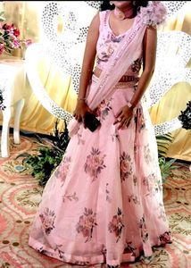 Floral Lehenga Choli Set