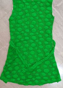 Parrot Green Top For Women