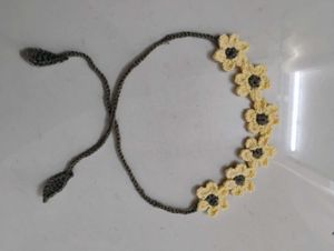 Crochet Flowery Hairband🎀