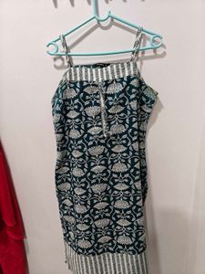 Floral Print Mini Dress