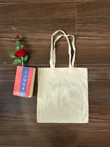 Canvas Tote Bag - Sea Life Design