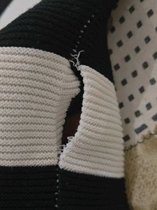 Striped Knit Top