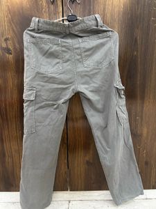 Grey Cargo Pants