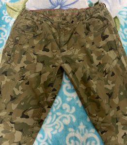 John Players Camouflage Jogger Pants