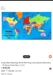 World Map With Capital F M.....