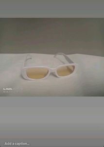 White Frame Sunglasses