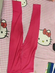 Girls&#39; Pink Leggings From Go Colors