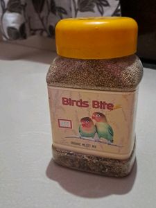 Birds Cage With Birds Food