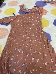 Floral Print Midi Dress