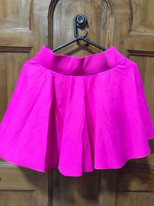 Hot Pink Skirt Swim Bottom