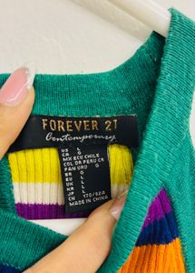 Striped Knit Tank bodycon dress