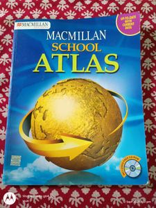Macmillan education school atlas world & india map