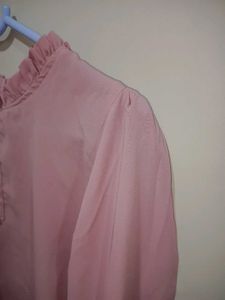 Elegant Mauve Tunic Top