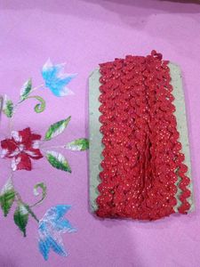Lace Trim Bundle - Orange &amp; Red