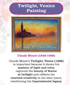 Claude Monet's Twilight, Venice