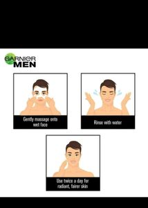 🧼 Garnier Men PowerWhite Face Wash