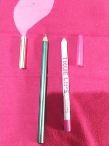 Eyeliner Dark Green &amp; Baby Pink
