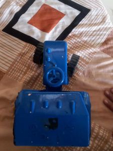 Classic Blue Toy Tractor