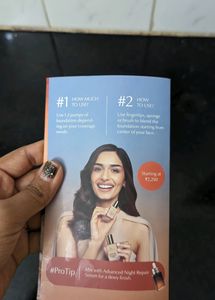 Estee Lauder Double Wear Foundation Sample Card