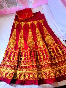 🆕semi Stitched Lahenga Choli For Women