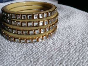 New Golden Side Bangles