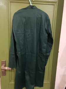 Dark Green Men's Kurta