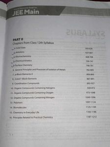 JEE Main Chemistry Book