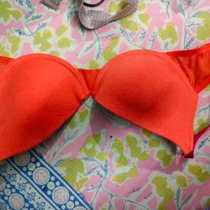 Orange Bra