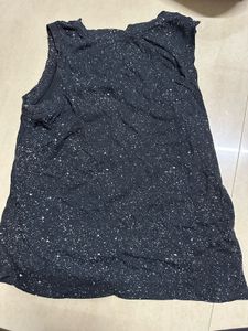 Black Sleeveless Top