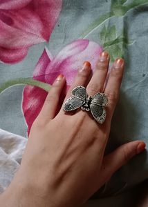Alloy Oxidised Ring