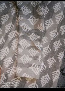 Blue and white Printed kurta