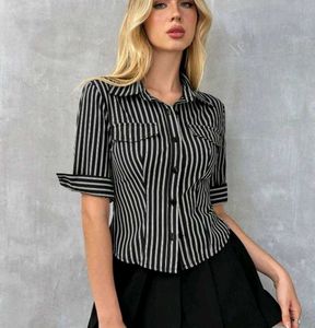 SAVANA Striped Shirt