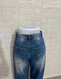 New Fb Sisters Washed Baggy Jeans