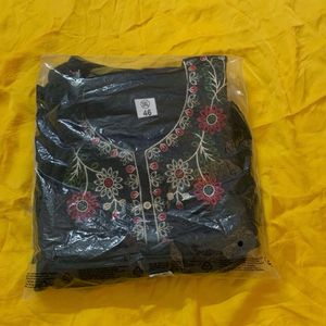 not in coins Elegant Embroidered Kurta with pant