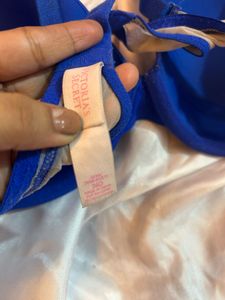 Blue Bra Victoria Secret