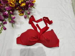 🇳🇿💫🔥Red Halter Bikini Top