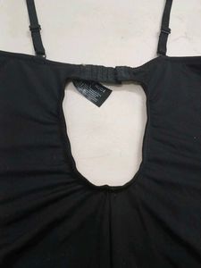 (1300)Black Lace Bodysuit