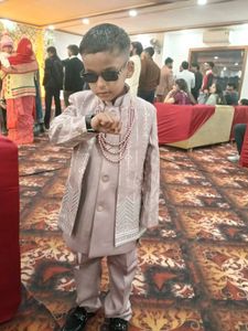 Boys Ethnic Sherwani Set one time use only