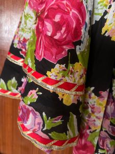 Floral Print Kurta