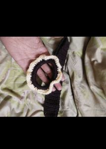 Crochet Hair Accessories- Headband &amp; Scrunchie