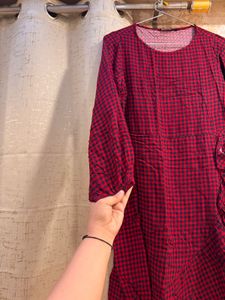 ZUDIO Checkered Winter Desss ✨