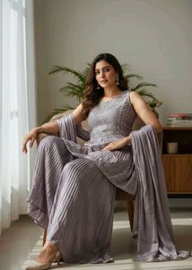 new festive sarara suit for women