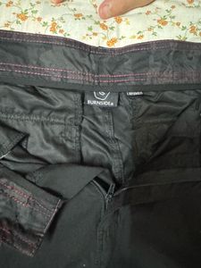 Black Six Pocket Cargo Shorts