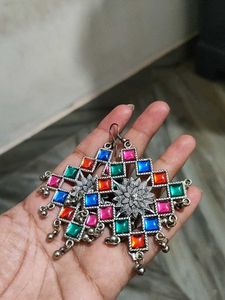 Colorful Statement Earrings