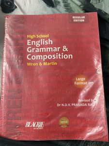 Wren And Martin ENGLISH Grammar